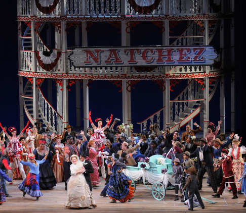 Cast of Show Boat, Lyric Opera of Chicago [Photo by Robert Kusel courtesy of Lyric Opera of Chicago]