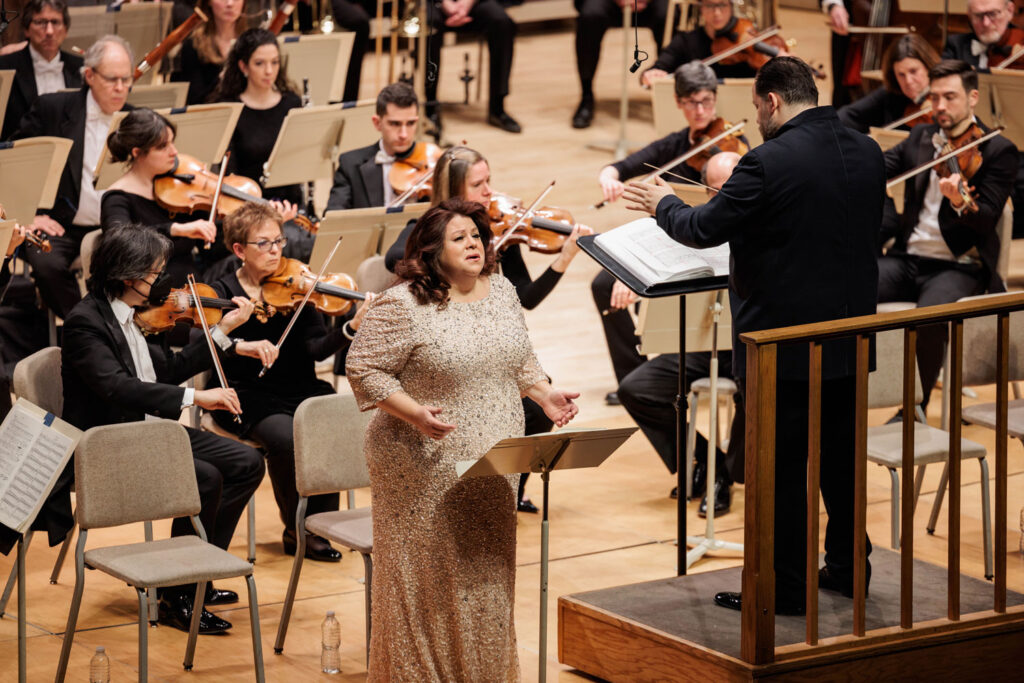 Amber Wagner as Elisabeth with the BSO and Andris Nelsons