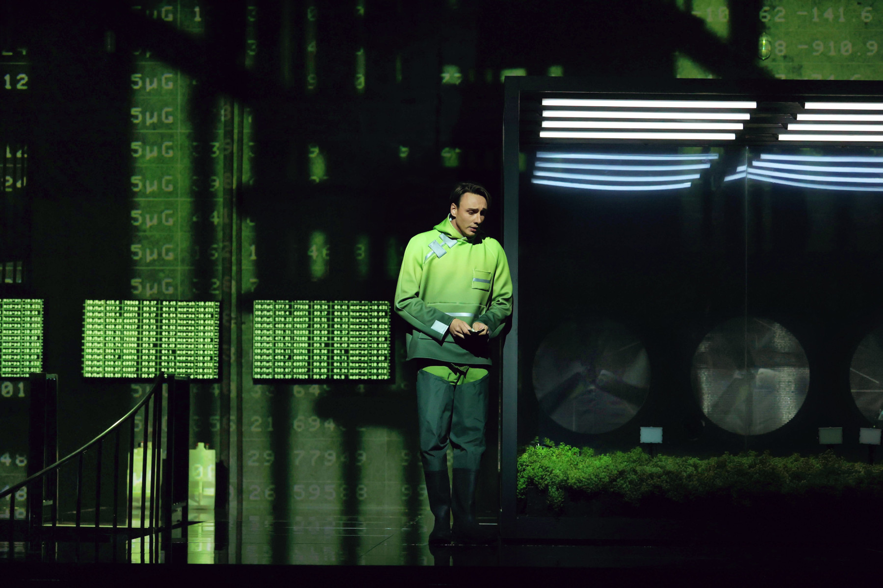 Huw Montague Rendall (Pelléas), photo by Curtis Brown for the Santa Fe Opera